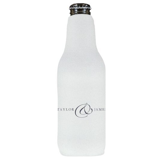 Elegant Ampersand Bottle Huggers